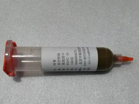 Vacuum Brazing Paste for Precision Welding ISO 9001 RoHS Certified
